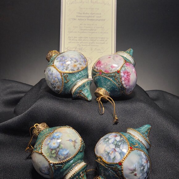 Lena Liu "Jeweled Hummingbirds" Ornaments christmas - Picture 3 of 8